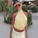 Women's Backless Tank Top Trendy Spring 2026 Sexy Tie Waist Bandeau European American Style Polyester Regular Fit_ecoleips.com