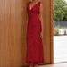 AD825 French Floral Embellished Evening Women, High-end Party Wear, Elegant Strapless Slim-fit Backless Dress For Women_ecoleips.com