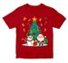 European And American Cross-border Foreign Trade Women's Clothing Christmas Merry Round Neck Printed Ladies Short Sleeve_ecoleips.com