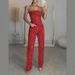 2025 Sexy Off Shoulder Shiny Vest Diamond Trousers Suit Two Piece Suit For Women_ecoleips.com