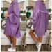 Women's Loose Casual Shirt Top Button Down Long Sleeved Color Spring Summer New Arrival For European And American Export_ecoleips.com