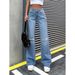 Women's Drape Wide Leg Jeans - High Waist Flowy Mopping Long Pants In Medium Blue, Light Blue & Black, Y2K Retro Casual Trousers_ecoleips.com