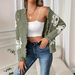European And American Cross-border Cardigan With Floral Jacquard, Multi-color Long-sleeve Knitted Sweater Jacket_ecoleips.com