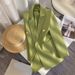 Women's Clothing Spring/Autumn Women's Korean Style Long Sleeved Suit Jacket Simple Elegant Fashionable Design Yellow Outerwear_ecoleips.com