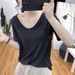 A Relaxed, Casual-Style T-Shirt With A Korean Design Perfect For This Summer's Women's Wardrobe. This Short-Sleeved, S_ecoleips.com