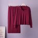 plus Size Sweater Two Piece Set New 2026 Export Style Knitted Polo Collar Loose Fit Casual And Stylish Women's Clothing for Autumn And Winter_ecoleips.com