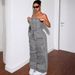 Women's Clothing Fashion Hot Girl Tube Top Multi Pocket Overalls_ecoleips.com