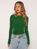 Sexy Slim-Fit Long Sleeve T-Shirt - Stretchy Milk Silk Base Layer For Women (Black/White/Red)_ecoleips.com