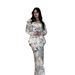 Women's Clothing New Goddess Style Fashion Temperament Lady Silky Comfortable Suit_ecoleips.com