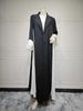 Women's Clothing Modest Muslim Clothing Pleated Dress Fashion Middle Eastern Cardigan Abaya Coat_ecoleips.com