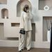 Loriya2024 Middle East Dubai Turkey Solid Color Loose Two-Piece Set LR894_ecoleips.com