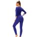 Women's Clothing Muslim New Color Matching Conservative Women's One Piece Swimsuit Long Sleeved Full Surround Sun Proof Tight Swimsuit_ecoleips.com