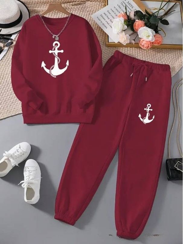 Women's Clothing Autumn And Winter Fashion All Match Suits Hot Selling Casual Two Piece Suits Plus Velvet Thickened Sportswear 0019 Printing_ecoleips.com