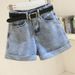 High Waisted Slimming Denim Shorts for Women Korean Style Rolled Hem Loose Wide Leg A-Line Hot Pants Trendy Summer Fashion_ecoleips.com