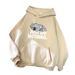 early Long-sleeved Hooded Sweatshirt Women's Jacket, 2025 New Spring Style, Loose-fitting Top For Women_ecoleips.com