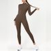 Women's Clothing Long Sleeved Yoga Jumpsuit American Style High Strength Fitness Tights For Women_ecoleips.com