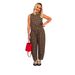 2025 Cross-Border European American Women's Fashion TK New Solid Color Plaid Loose Casual Sleeveless Vest And_ecoleips.com