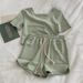 Women's Clothing Slim Fit Simple Sports Suit Women Summer Elastic Waist Shorts Tight Short Sleeve T Shirt Women Two Piece Casual Women's Clothing_ecoleips.com
