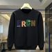 FW25 Matching Couple Cotton Crew Neck Sweatshirt - His & Hers_ecoleips.com