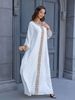 New Muslim Abaya For Women, European And American Style Cross-Border E-Commerce Fashion, Latest Design Long Robe_ecoleips.com