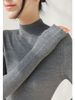 girl High-End Yangtze Yarn Water Ripple Seamless Full Wool Knitted For Women, Autumn And Winter Half High Collar Long Sleeve_ecoleips.com
