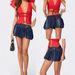 Women's Clothing Niche Flower Bud Skirt Low Waist Versatile Denim Skirt Women_ecoleips.com