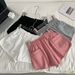 Women's Clothing Casual Pants Women's Summer New High Waist Loose Sports Shorts Small Drawstring Straight Wide Leg Hot Pants_ecoleips.com