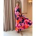 Women's Clothing Halter Neck Pleated Casual Dress Loose Holiday Large Swing Skirt_ecoleips.com