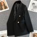 Women's Slimming Green Blazer Trendy Street Style Outerwear Elegant Spring Fashion_ecoleips.com