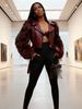 Women's Patchwork Fur Motorcycle Jacket European American Style Short Faux Leather Warm Top For Autumn Winter Fashion Street_ecoleips.com