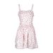 AD380 Cross-Border Double-Layer Skirt Elegant Waist-Cinching Sweet And Spicy A-Line Strap Summer French Lace Trim Floral_ecoleips.com
