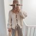 Women's Clothing Elegant V-Neck Tie-Front Knit Cardigan Soft Stylish Long Sleeve Open Front Sweater Lightweight & Versatile For Office & Casual Wear_ecoleips.com