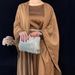 Women's Clothing Women's Muslim Clothing Abaya Gold Thread Suit Shiny Outer Skirt Suit Elegant_ecoleips.com