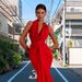 Women's Clothing Spring And Summer Sexy Slim Fit Halter Neck Drop Neck Backless Dress Fashionable Solid Color V Neck_ecoleips.com