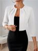 New Cross-border Four-season Blazer Suit With Strong, Sophisticated Vibe, Featuring Bodycon Slip Dress And A Cardigan_ecoleips.com
