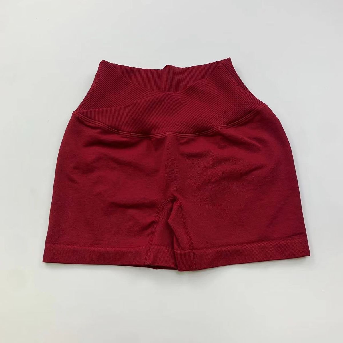 Women's Clothing Cross Waist Hip Lifting Fitness Shorts Sports Peach Hip Revealing Abdomen Tight Training Three Quarter Pants Yoga_ecoleips.com