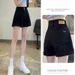 Denim Shorts Women's Summer Thin Loose And Thin High-waisted Hemming Hot Pants_ecoleips.com
