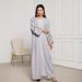 Women's Clothing Fashion Elegant Cardigan Embroidery Dress Robe Spot_ecoleips.com
