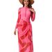 Women's Clothing Muslim Swimsuit Printed Long Sleeved Conservative Beach Swimsuit Chest Pad Swim Skirt Scarf_ecoleips.com