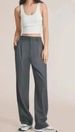 Elegant High-Waisted Wide Leg Pants For Women - Office Trousers With Belt, Flowy & Slimming, Real Pockets, Stretchy Polyester_ecoleips.com