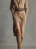 Women's French Style Fitted Waist Dress Style Mid Length Single Breasted Long Sleeved Base Layer Over The Knee Shirt Dress For Autumn Winter_ecoleips.com