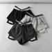 Women's High-Waisted Casual Shorts – Loose Fit, Elastic Waistband, Wide-Leg Summer Hot Pants_ecoleips.com
