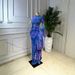 Spring/Summer Elegant Classy Printed Long Dress Women's Cross Border INS European American Style Pleated 2026 Vacation Dress_ecoleips.com