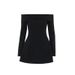 Off-Shoulder Bodycon Dress – Elegant A-Line Mini Dress With Flared Sleeves, High Waist Sexy Party Dress For Women, Autumn Chic Outfit"_ecoleips.com