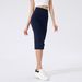 Women's Clothing Yoga Hip Skirt Pants Nude High Waist Hip Lifting Sports Running Skirt_ecoleips.com