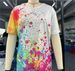 Women's T-Shirts Multicolor Graffiti 3D Print Tees Casual Street Femalewear Summer Oversized T-Shirt Fashion Lady Y2k Clothing_ecoleips.com