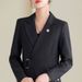 Women's Clothing Business Commuter Interview Suit Jacket Two-Piece Set_ecoleips.com