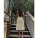 Women's Clothing Summer New Sexy Bust Wrap V Neck Dress Loose Holiday Style Slit Skirt For Women_ecoleips.com
