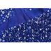 YPFF Spring New European And American Style Small Floral Side Slit Tie Strap Long High Waist Off-Shoulder Women's Dress_ecoleips.com