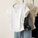 Women Summer Short Sleeved Top For Fashion Versatile Base Shirt Slim Fit Round Neck T-shirt Casual And Sexy Breathable And Cool_ecoleips.com